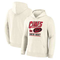 Carolina Hurricanes Fanatics Legacy Hoodie - Cream - NHL 203497450