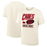 Carolina Hurricanes Fanatics Male Legacy T-Shirt - Cream - NHL 203497451