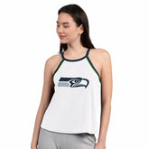 Seattle Seahawks G-III 4Her by Carl Banks Women's Redemption Win Slub Tank Top White