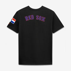 Boston Red Sox New Era Dominican Republic Country Flag T-Shirt - Black - New Era Lifestyle