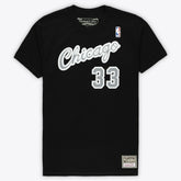 Scottie Pippen Chicago Bulls Unisex Hardwood Classics Reload 3.0 T-Shirt for sale Black | Mitchell & Ness online