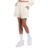 Pittsburgh Steelers Starter Women's Travel Pastels Fleece Short Cream