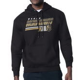 Vegas Golden Knights Starter Logo Push Fleece Hoodie - Black - NHL 203500317