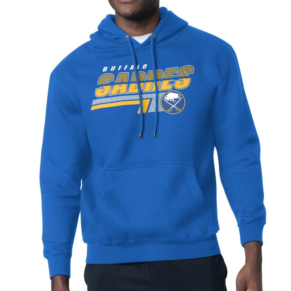 Buffalo Sabres Starter Logo Push Fleece Hoodie - Royal - NHL 203500333