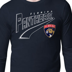 Florida Panthers Starter Modern Tailsweep Long Sleeve T-Shirt - Navy - NHL 203500353