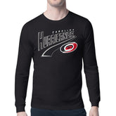 Carolina Hurricanes Starter Modern Tailsweep Long Sleeve T-Shirt - Black - NHL 203500362