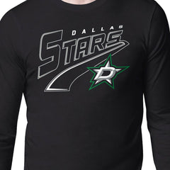 Dallas Stars Starter Modern Tailsweep Long Sleeve T-Shirt - Black - NHL 203500363