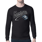 Utah Mammoth Starter Modern Tailsweep Long Sleeve T-Shirt - Black - NHL 203500364
