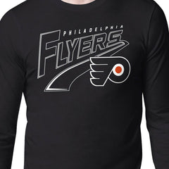 Philadelphia Flyers Starter Modern Tailsweep Long Sleeve T-Shirt - Black - NHL 203500368