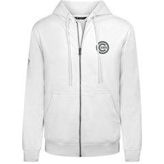 Chicago Cubs Levelwear Podium Banner Arch Full-Zip Hoodie - White - MLB Sale