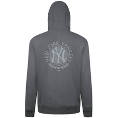 New York Yankees Levelwear Podium Valiant Hoodie - Gray - MLB Lifestyle
