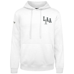 Los Angeles Angels Levelwear Podium Grain Hoodie - White - MLB on Sale