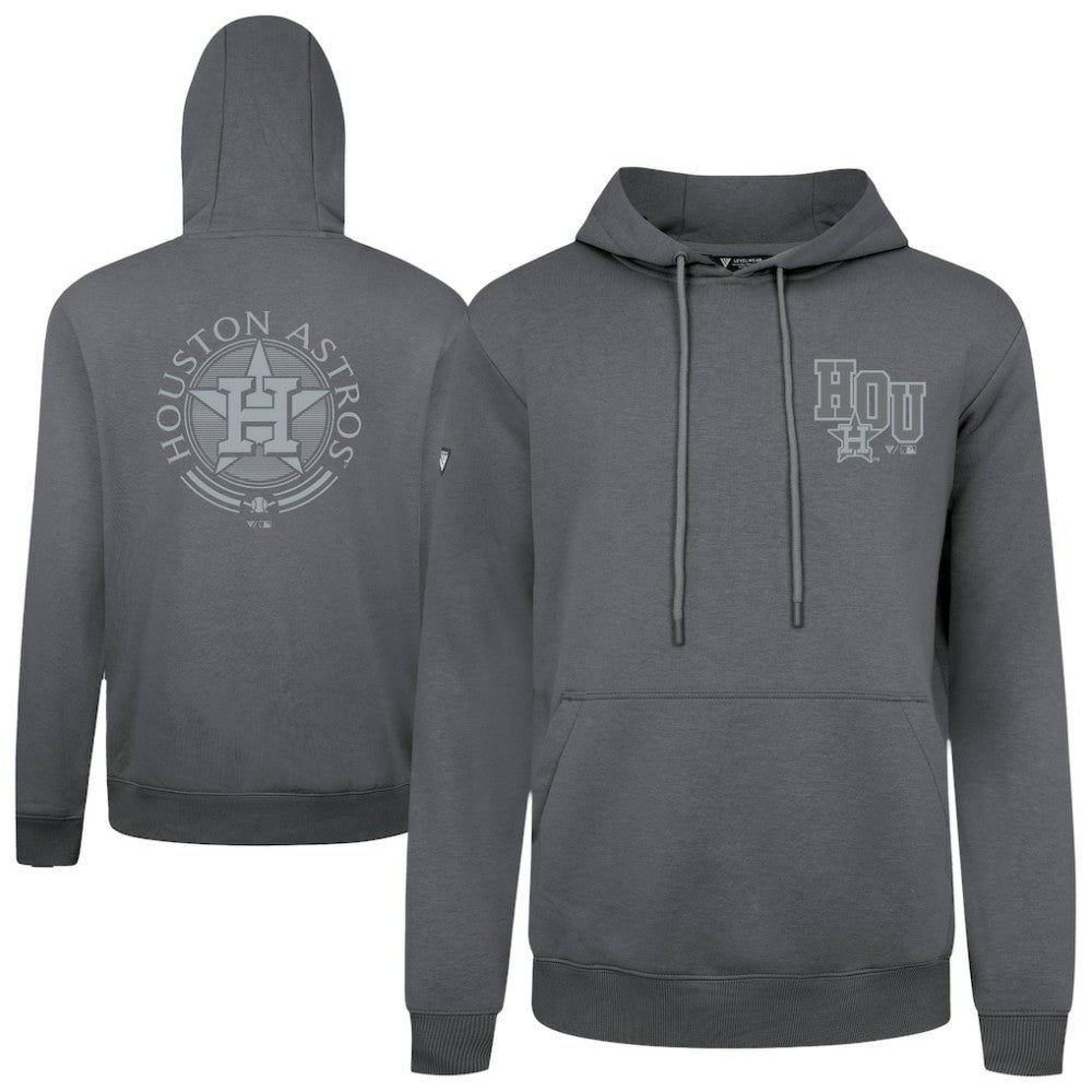 Houston Astros Levelwear Podium Grain Hoodie - Gray - MLB Online
