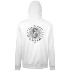 Seattle Mariners Levelwear Podium Grain Hoodie - White - MLB on Sale