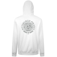 Pittsburgh Pirates Levelwear Podium Grain Hoodie - White - MLB Sale