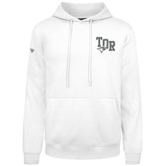 Toronto Blue Jays Levelwear Podium Grain Hoodie - White - MLB on Sale
