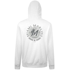 Miami Marlins Levelwear Podium Grain Hoodie - White - MLB Online