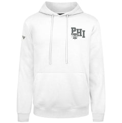 Philadelphia Phillies Levelwear Podium Grain Hoodie - White - MLB Lifestyle