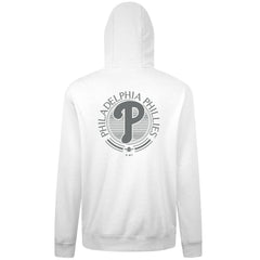Philadelphia Phillies Levelwear Podium Grain Hoodie - White - MLB Lifestyle
