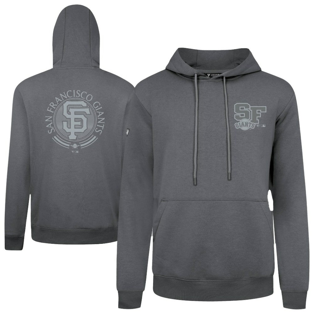 San Francisco Giants Levelwear Podium Grain Hoodie - Gray - MLB on Sale