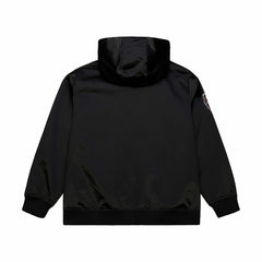 Memphis Grizzlies Hardwood Classics Nights Walk the Tunnel Satin Bomber Full-Snap Hooded Jacket Black | Mitchell & Ness online