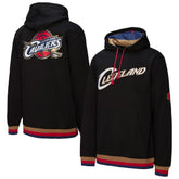 Cleveland Cavaliers Hardwood Classics Nights Playmaker Fleece Hoodie for sale Black | Mitchell & Ness for sale