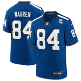 Nike Tyler Warren Indianapolis Colts Alternate 2 Indiana Nights Game Jersey Heather Royal
