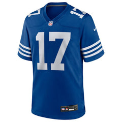Nike Daniel Jones Indianapolis Colts Alternate Game Jersey Royal