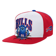 Mitchell & Ness Buffalo Bills Youth Team Mascot Snapback Hat White