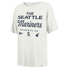 Seattle Mariners '47 Women's Show Off Boyfriend T-Shirt - White - 47 brand Online
