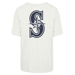 Seattle Mariners '47 Women's Show Off Boyfriend T-Shirt - White - 47 brand Online