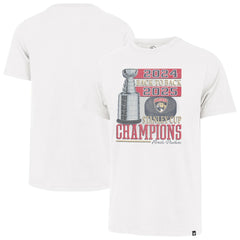 Florida Panthers '47 Back-to-Back Vintage T-Shirt - White - NHL 203505227