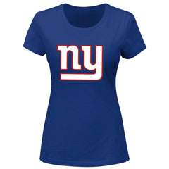 Fanatics Cam Skattebo New York Giants Women's Plus Size Name & Number Scoop Neck T-Shirt Royal