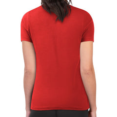 Montreal Canadiens G-III 4Her by Carl Banks Women's Super-Slim Lightweight Pinstripe Circle Graphic T-Shirt - Red - NHL 203505360