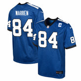 Nike Tyler Warren Indianapolis Colts Youth Alternate 2 Game Jersey Royal