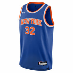 Karl-Anthony Towns New York Knicks Youth Swingman Jersey Icon Edition Blue | Nike