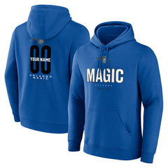 Orlando Magic Center Court Name & Number Custom Hoodie Blue