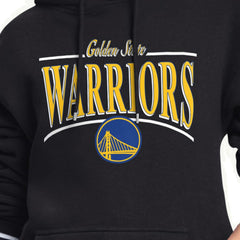 Golden State Warriors Starter Women's Arch Stripe Fleece Hoodie Black