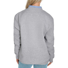 Oklahoma City Thunder Starter Women's Arch Stripe Fleece Crewneck Sweatshirt Gray