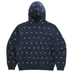 New York Yankees Madhappy Unisex All Over Fleece Full-Zip Hoodie - Navy - MLB Sale