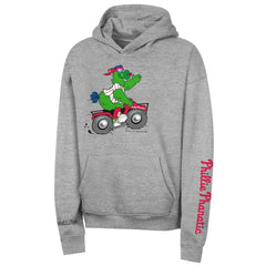 Philadelphia Phillies Outerstuff Youth Iconic Phanatic Hoodie - Gray - MLB Discount