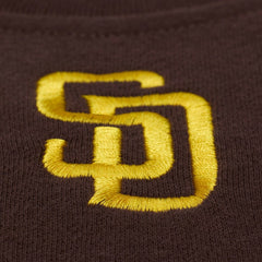 San Diego Padres Mitchell & Ness Women's Script Sweatshirt - Brown - Mitchell & Ness Discount