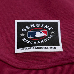 Philadelphia Phillies Mitchell & Ness Women's Script Sweatshirt - Burgundy - Mitchell & Ness Sale