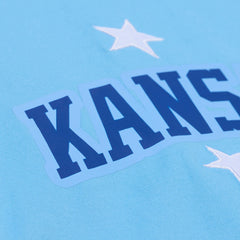 Kansas City Royals Mitchell & Ness Women's Pep Rally Cropped Boxy T-Shirt - Light Blue - Mitchell & Ness Sale