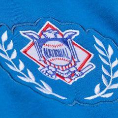 Chicago Cubs Mitchell & Ness Women's Pep Rally Sweatshirt - Royal - Mitchell & Ness Online