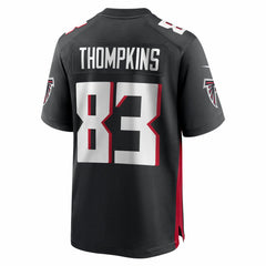 Nike Deven Thompkins Atlanta Falcons Team Game Jersey Black