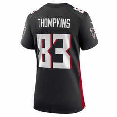 Nike Deven Thompkins Atlanta Falcons Women's Team Game Jersey Black