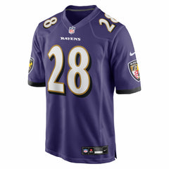 Nike Taven Bryan Baltimore Ravens Team Game Jersey Purple