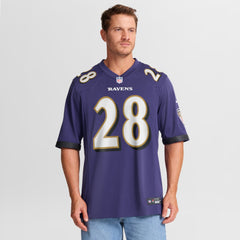Nike Taven Bryan Baltimore Ravens Team Game Jersey Purple