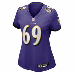Nike Josh Tupou Baltimore Ravens Women's Team Game Jersey Purple